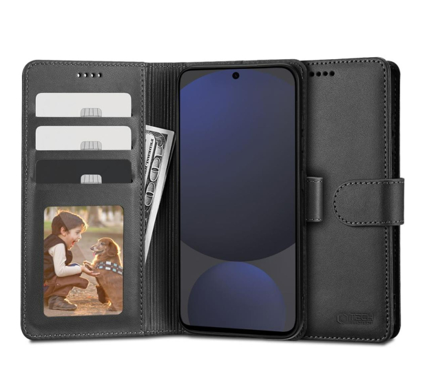 Tech-Protect Wallet do Samsung Galaxy S24 FE black - 1296570 - zdjęcie
